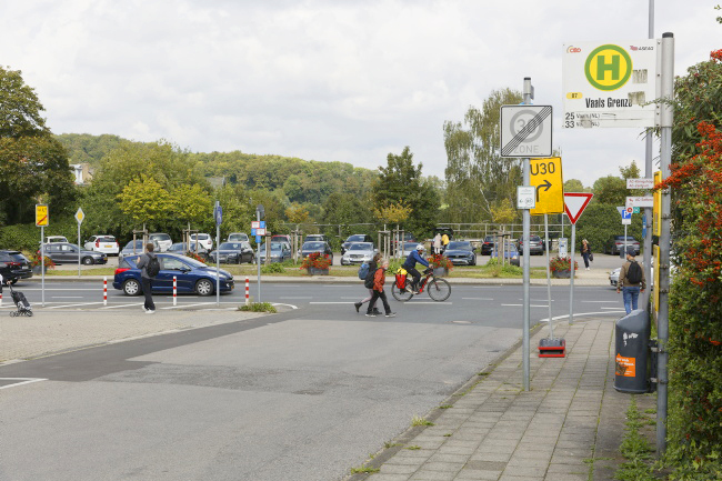 Parkplatz Vaals Grenze